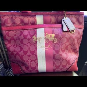 Coach shoulder handbag
